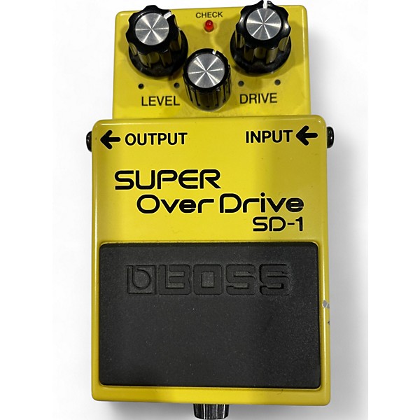 Used Boss SD1 Super Overdrive Effect Pedal