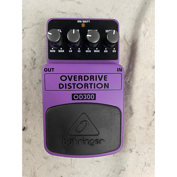 Used Behringer OD300 Overdrive/Distortion Effect Pedal Guitar Center