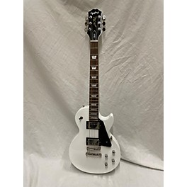 Used Epiphone Used Epiphone Les Paul Studio Arctic White Solid Body Electric Guitar