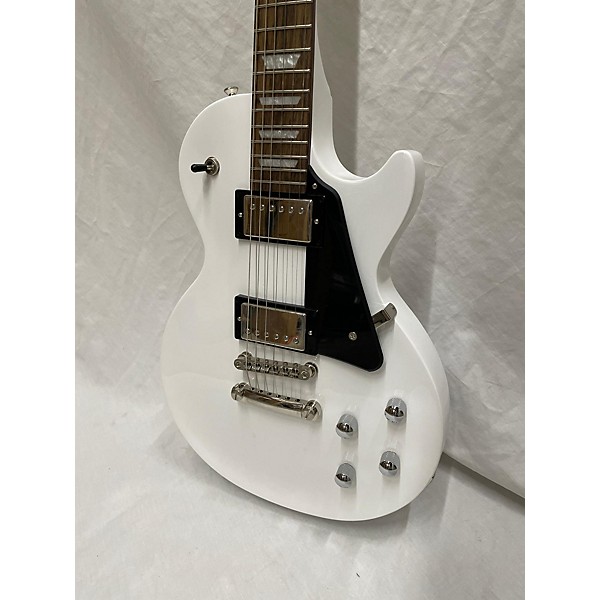 Used Epiphone Used Epiphone Les Paul Studio Arctic White Solid Body Electric Guitar