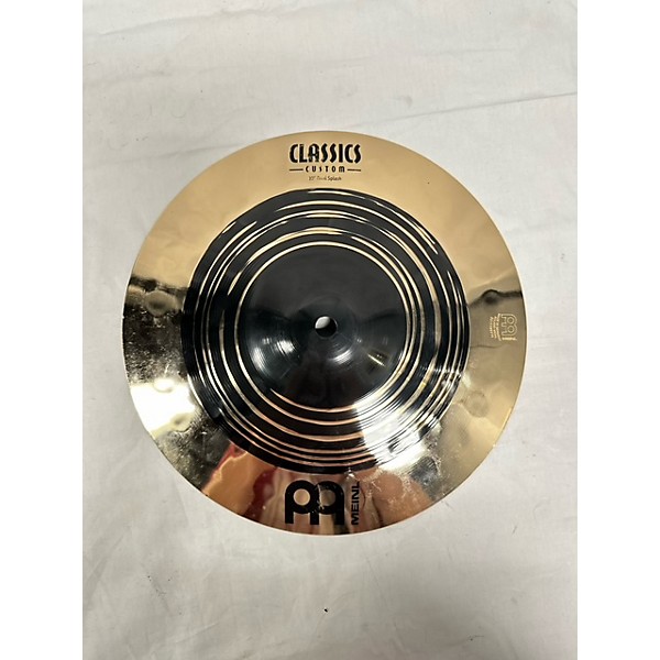 Used MEINL Used MEINL 10in Classic Custom DUAL Splash Cymbal