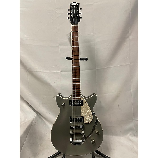 Used Gretsch Guitars Used Gretsch Guitars G5245T Silver Sparkle Solid Body Electric Guitar