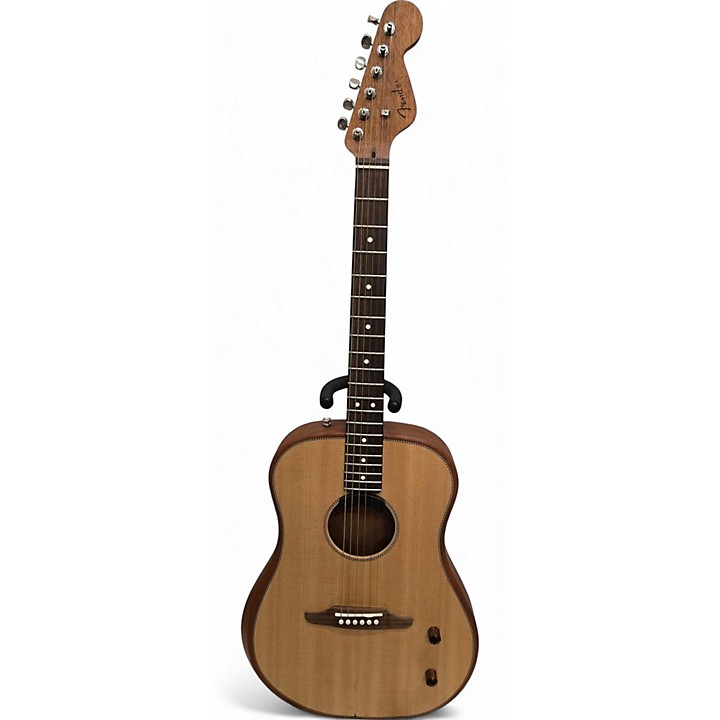 Used Fender Highway Dreadnought Natural Acoustic Electric