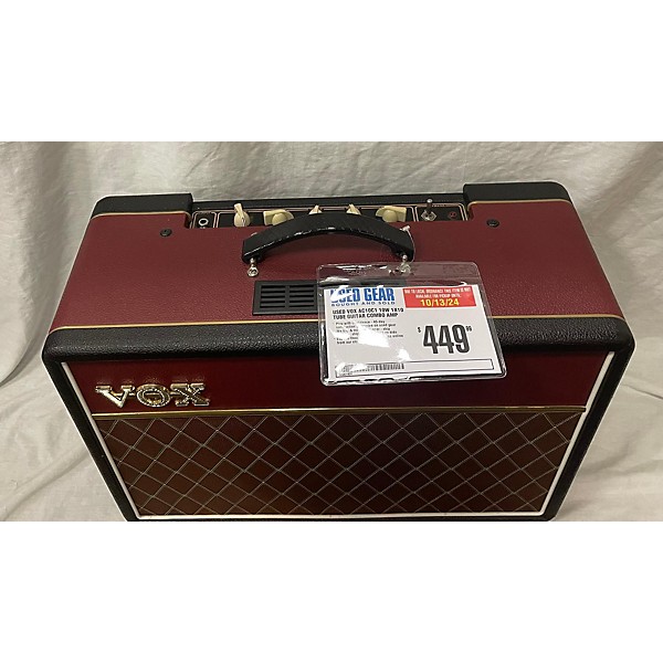 Used VOX AC10C1 10W 1x10 Tube Guitar Combo Amp