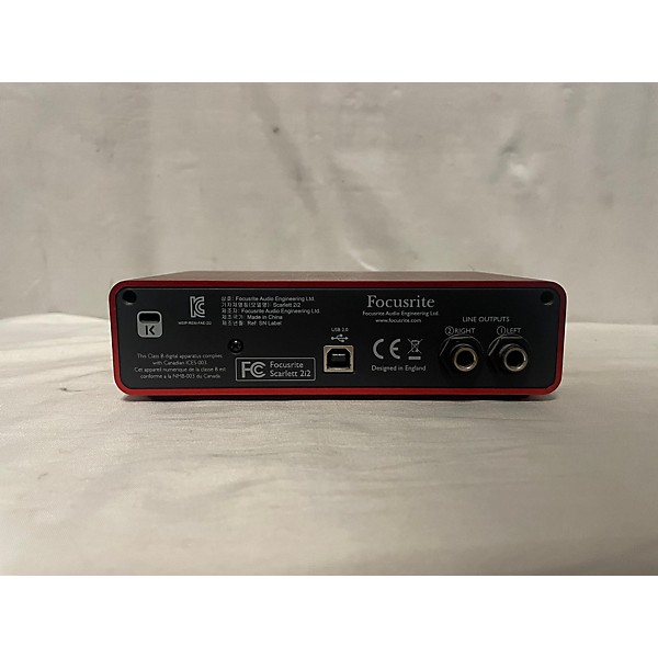 Used Focusrite Scarlett 2i2 Gen 2 Audio Interface