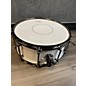 Used Used Kings Custom 6X14 Maple Stave Drum White Gloss thumbnail