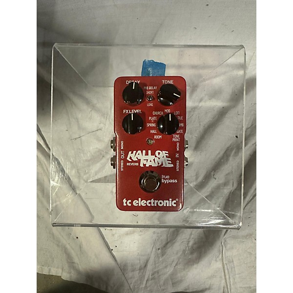 Used TC Electronic Used TC Electronic Hall Of Fame Reverb Effect Pedal