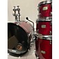 Used Yamaha Used Yamaha 4 piece Stage Custom Cranberry Red Drum Kit