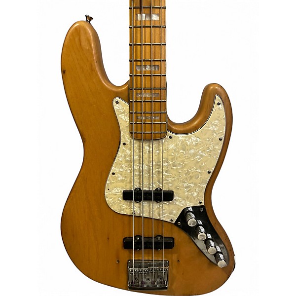 Vintage 1978 Fender 1970S Jazz Bass Vintage Natural Electric Bass Guitar