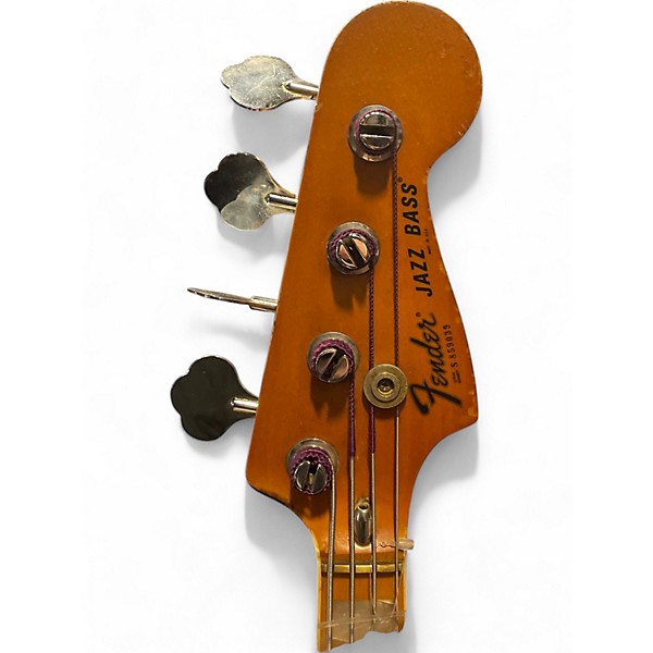 Vintage 1978 Fender 1970S Jazz Bass Vintage Natural Electric Bass Guitar