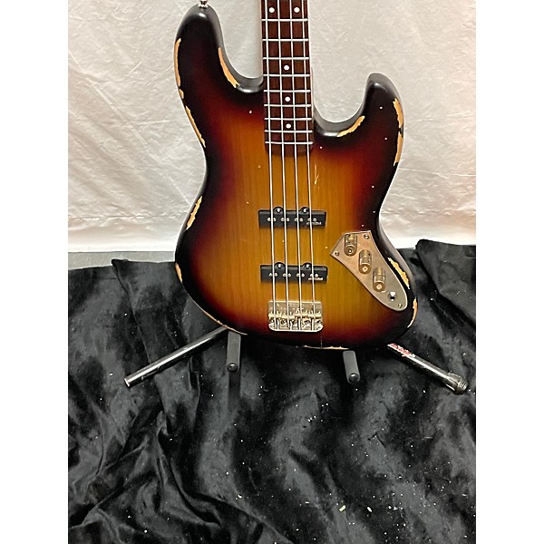 Used Vintage Icon Jazz Bass Electric Bass Guitar