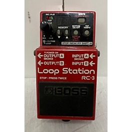 Used BOSS RC3 Loop Station Pedal