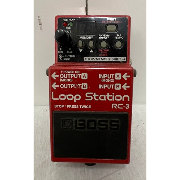 Used BOSS RC3 Loop Station Pedal