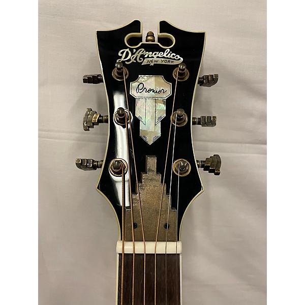 Used D'Angelico Used D'Angelico Premier Series Tammany Orchestra Trans Black Cherry Burst Acoustic Electric Guitar