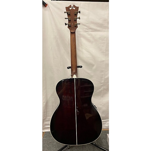 Used D'Angelico Used D'Angelico Premier Series Tammany Orchestra Trans Black Cherry Burst Acoustic Electric Guitar