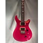 Used PRS Used PRS SE Custom 24 TRANS PINK Solid Body Electric Guitar