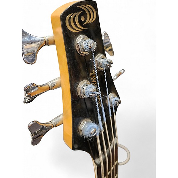 Used Lightwave Systems Saber 5 Natural Electric Bass Guitar