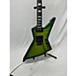 Used Schecter Guitar Research Used Schecter Guitar Research E-1 FRS Electric Green Solid Body Electric Guitar