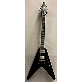 Used Epiphone Used Epiphone Flying V Prophecy Satin Black Solid Body Electric Guitar