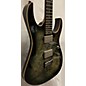 Used Ibanez Used Ibanez RG1121PB Trans Green Burst Solid Body Electric Guitar