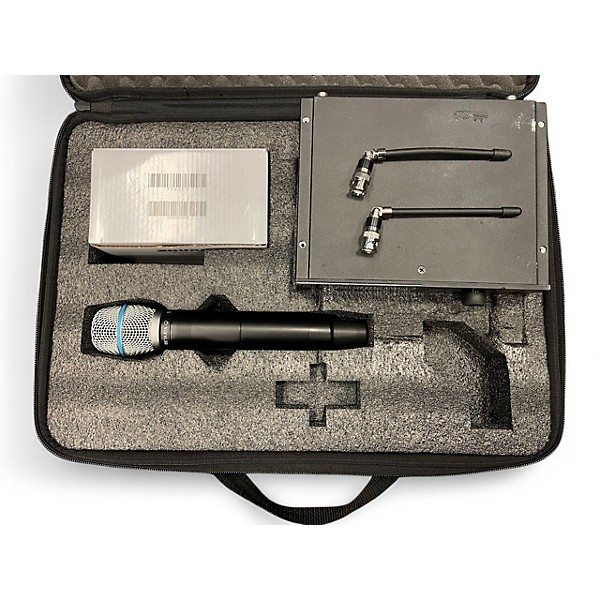 Used Shure SLXD4 WIRELESS MIC W/ BETA87A Handheld Wireless System