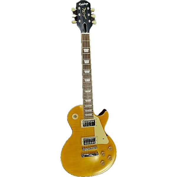 Used Epiphone Used Epiphone 1959 Reissue Les Paul Standard Lemonburst Solid Body Electric Guitar