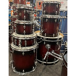 Used Gretsch Drums Used Gretsch Drums 7 piece Catalina Maple Dark Cherry Burst Drum Kit