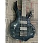 Used ESP Used ESP LTD F-1004 Trans Black Electric Bass Guitar