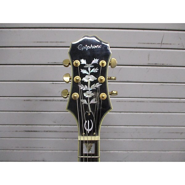 Used Epiphone Used 2015 Epiphone Sheraton II Ebony Hollow Body Electric Guitar