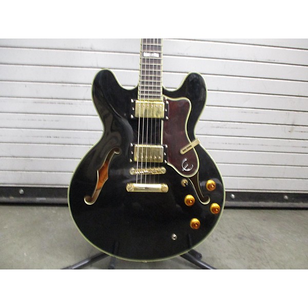 Used Epiphone Used 2015 Epiphone Sheraton II Ebony Hollow Body Electric Guitar