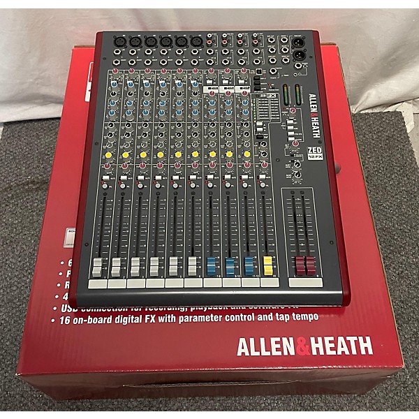 Used Allen & Heath ZED12FX Unpowered Mixer