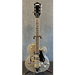 Used Gretsch Guitars Used Gretsch Guitars G5420T Electromatic Silver Hollow Body Electric Guitar