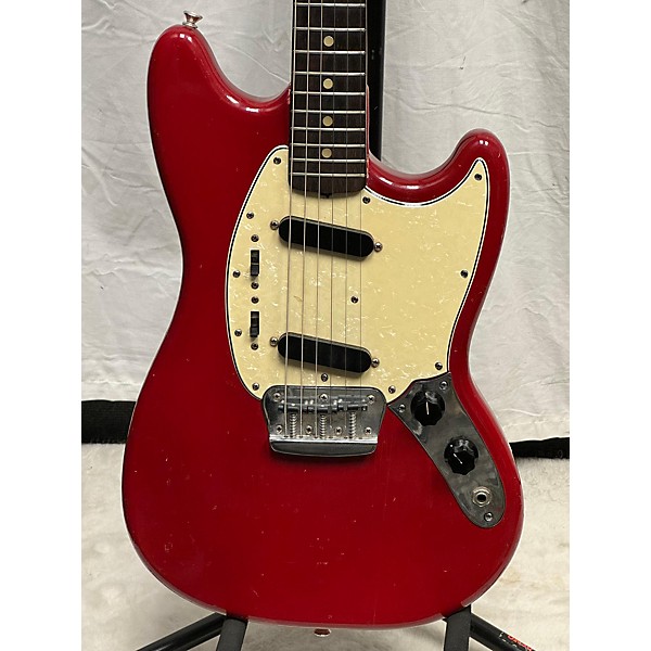 Vintage Fender Vintage 1965 Fender Duo Sonic Dakota Red Solid Body Electric Guitar