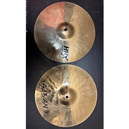 Used SABIAN Used SABIAN 14in Hhx Medium Hats Pair Cymbal