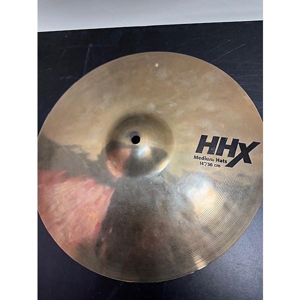 Used SABIAN Used SABIAN 14in Hhx Medium Hats Pair Cymbal