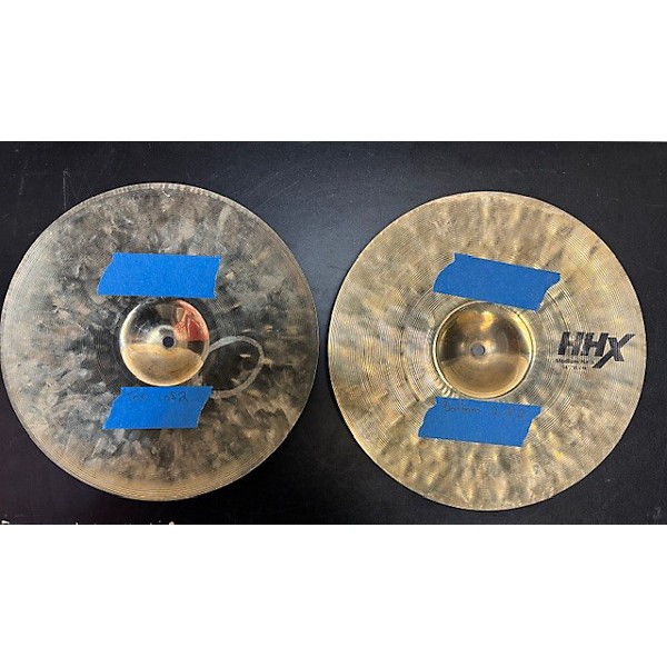 Used SABIAN Used SABIAN 14in Hhx Medium Hats Pair Cymbal