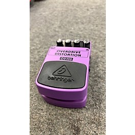 Used Behringer OD300 Overdrive/Distortion Effect Pedal