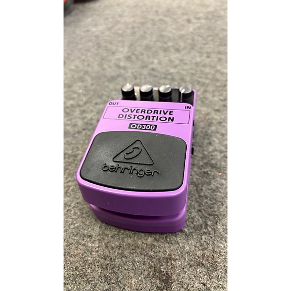 Used Behringer OD300 Overdrive/Distortion Effect Pedal