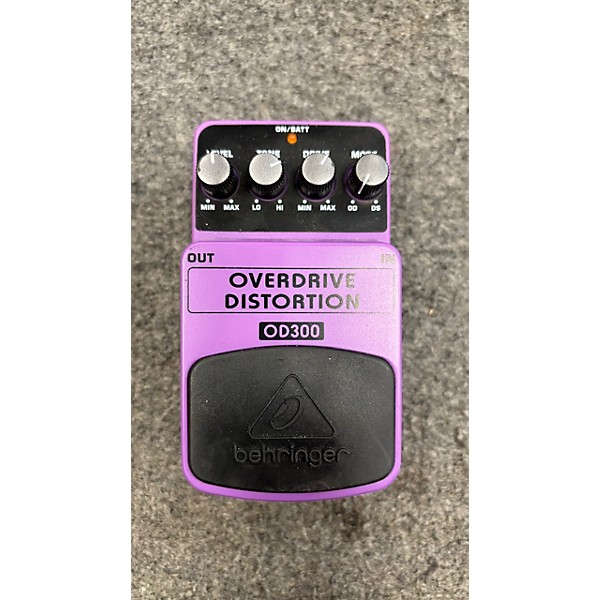 Used Behringer OD300 Overdrive/Distortion Effect Pedal