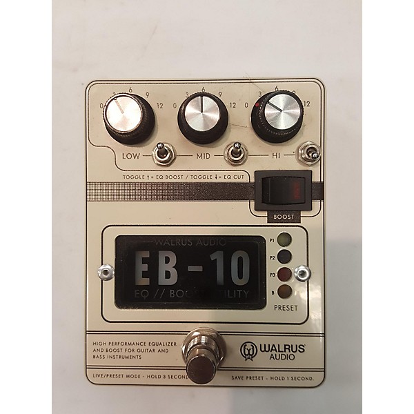 Used Walrus Audio Used Walrus Audio EB-10 Effect Pedal