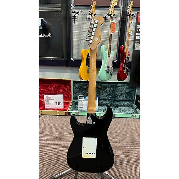 Used Squier Used Squier SHOWMASTER Black Solid Body Electric Guitar