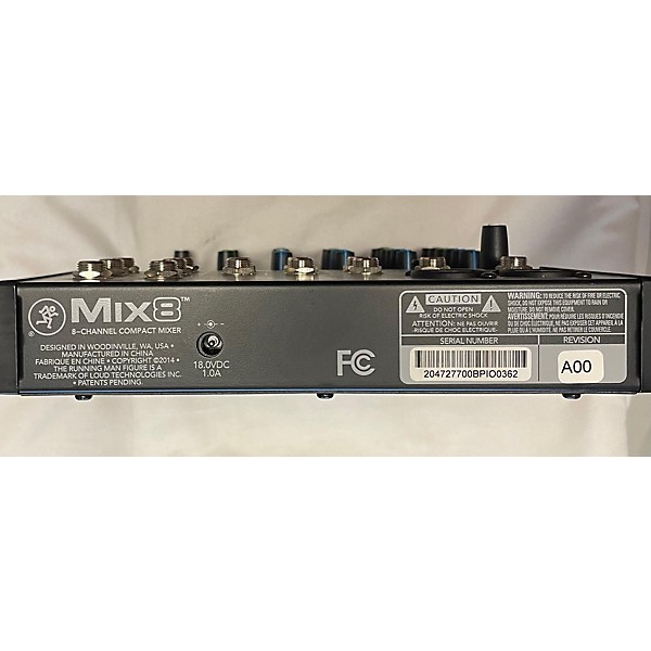 Used Mackie MIX 8 Unpowered Mixer