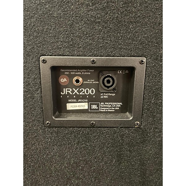 Used JBL JRX215 Unpowered Speaker