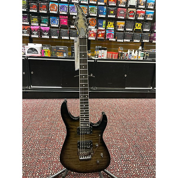 Used Caparison Guitars Used Caparison Guitars C2 Series Dellinger DEG-QD-HH Trans Black Solid Body Electric Guitar