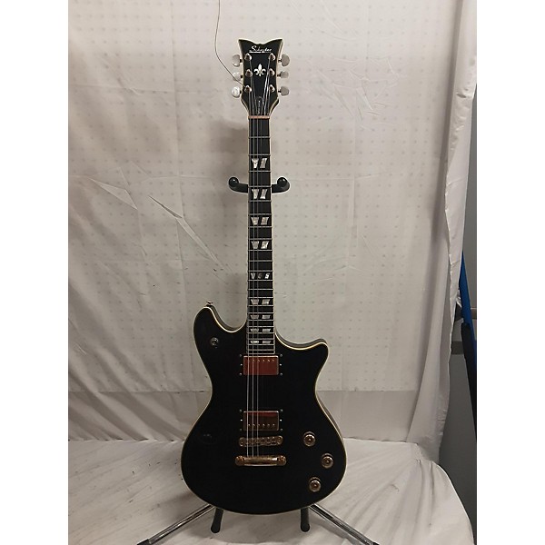 Used Schecter Guitar Research Used Schecter Guitar Research Tempest Custom Black Solid Body Electric Guitar