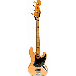 Used Squier Used Squier Classic Vibe 70s Jazz Bass Natural Electric Bass Guitar