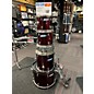 Used Used Rockwood 5 piece Drum Set Wine Red Drum Kit thumbnail