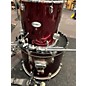 Used Used Rockwood 5 piece Drum Set Wine Red Drum Kit