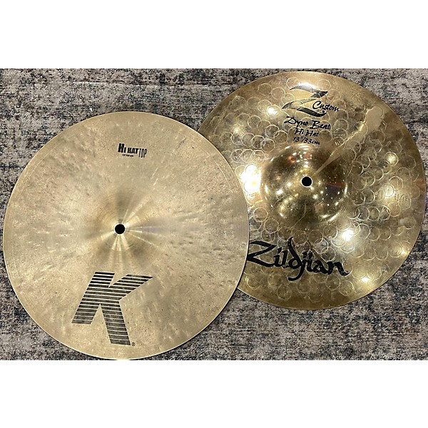 Used Zildjian 13in K/Z HATS Cymbal