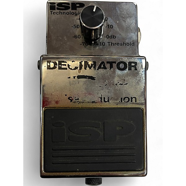 Used Isp Technologies Used Isp Technologies Decimator G String Noise Reduction Effect Pedal